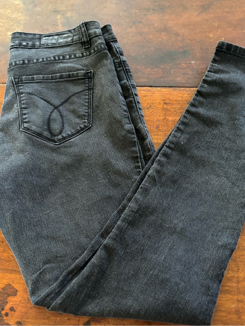 Calvin Klein Jeans Women's Black Skinny Stretch Denim 8/29